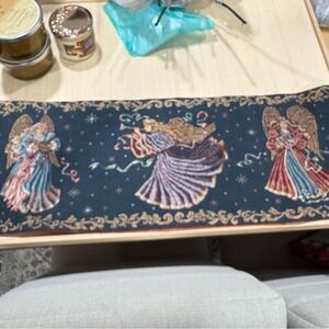 Angel Tapestry Table Runner